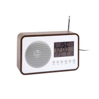 Budík a FM rádio Karlsson KA6036DW, 13cm